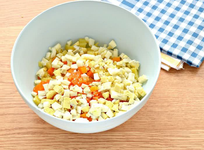 Рецепт салату Столичний