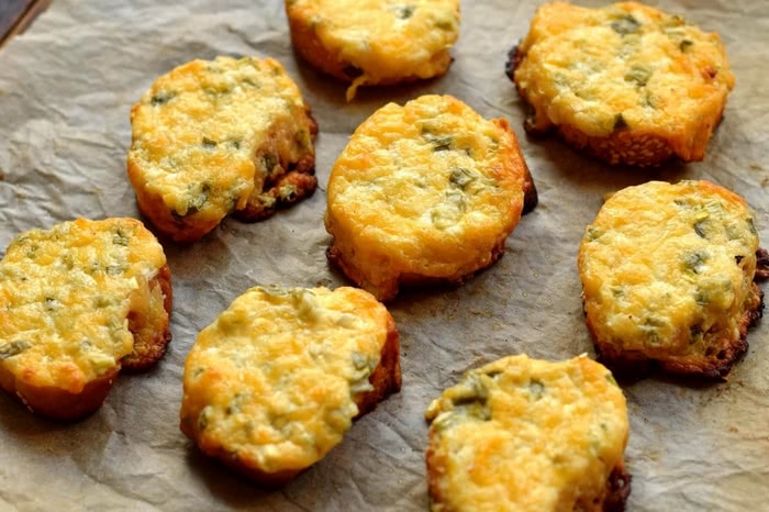 Рецепт грінок з начинкою