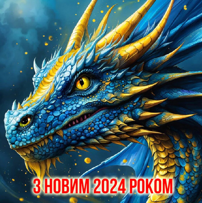 Красиві картинки з Новим роком Дракона