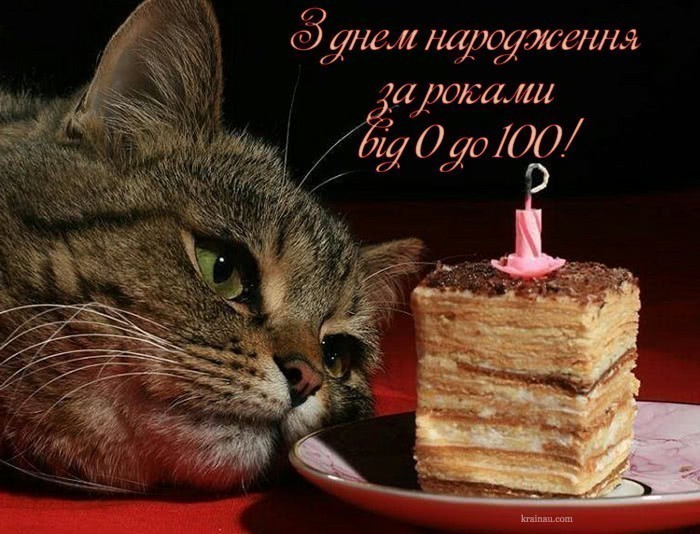 З днем народження по рокам