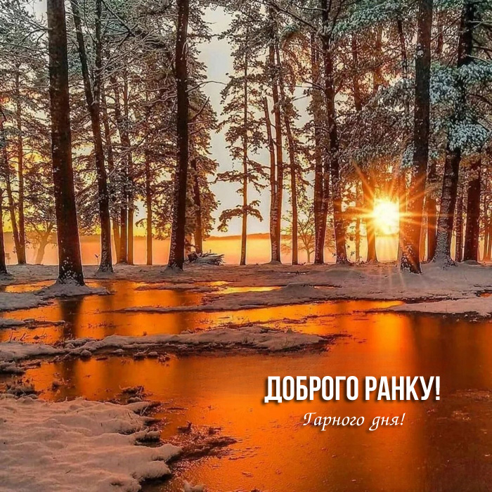 Картинки доброго ранку і гарного дня