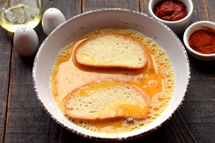 Піца на батоні покроково, фото