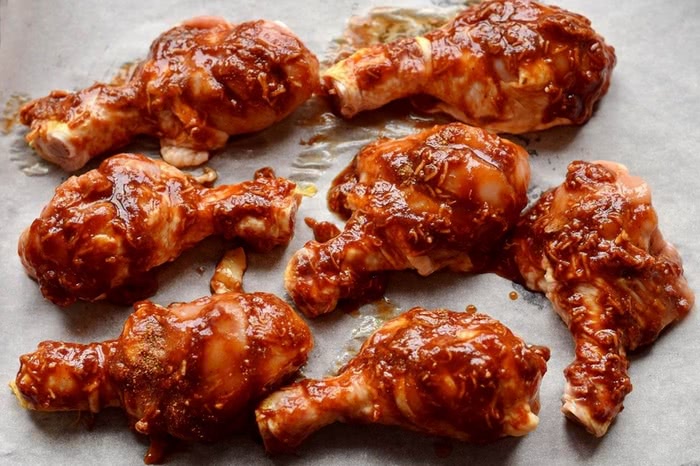 Курячі гомілки в маринаді фото