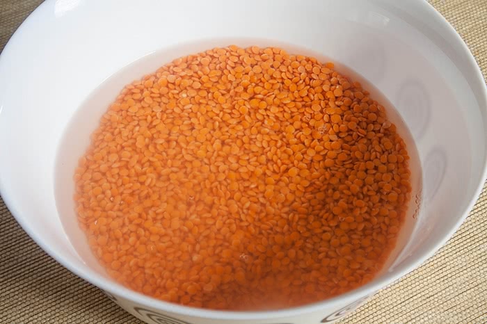 Рецепт гарбузового крем-супу з сочевицею, покроково, фото