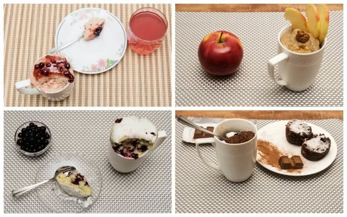 Рецепти простих кексів в чашці