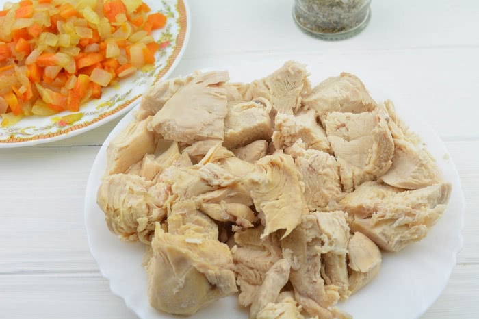 Рецепт паштету з курки