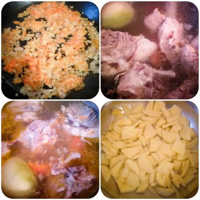 Курячий суп з яєчною локшиною