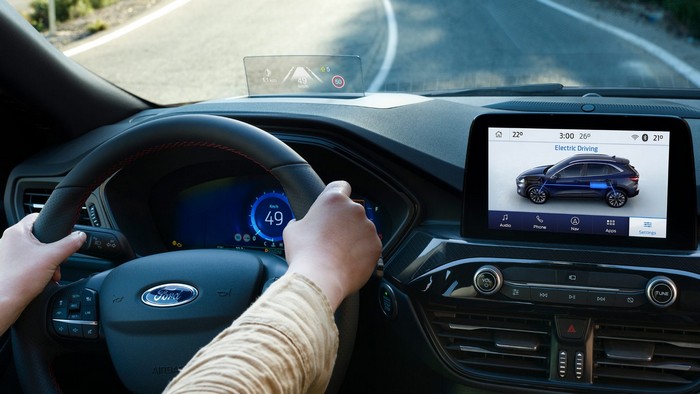 Панель керування  Ford Kuga Hybrid
