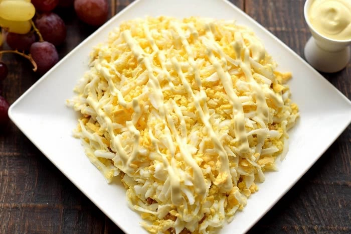 Рецепт святкового салату Тіффані