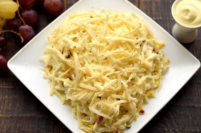 Рецепт святкового салату Тіффані