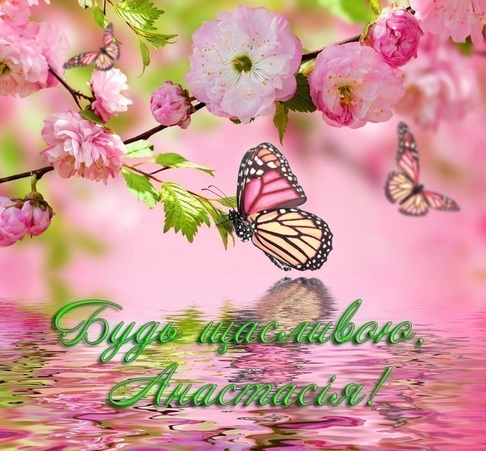Картинки з Днем Народження Настя