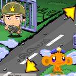 Мавпочка на військовій базі